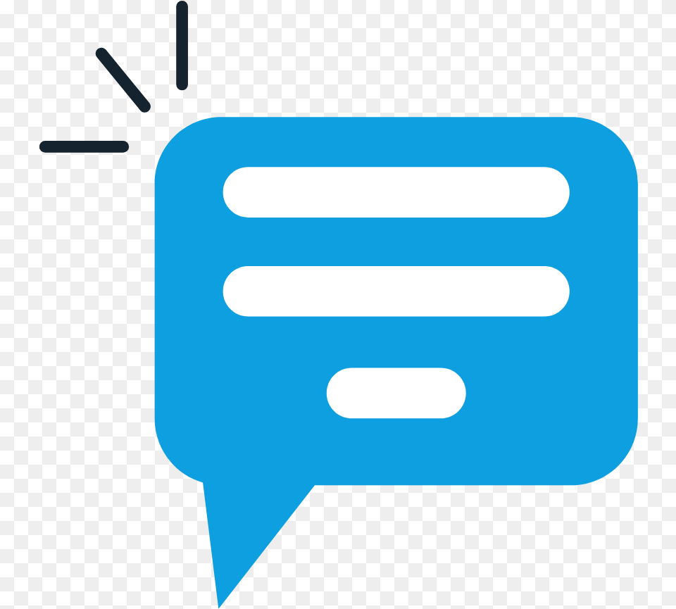 Speech Bubble Icon, Text Free Png Download
