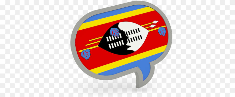 Speech Bubble Icon South Africaswaziland Border, Sticker, Racket, Logo Free Png