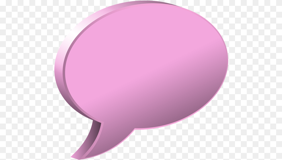 Speech Bubble Pink Transparent Speech Bubble Transparent Pink, Balloon, Purple, Astronomy, Moon Free Png Download