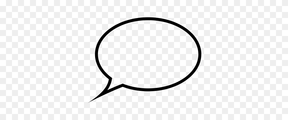 Speech Bubble Transparent, Oval, Racket Png