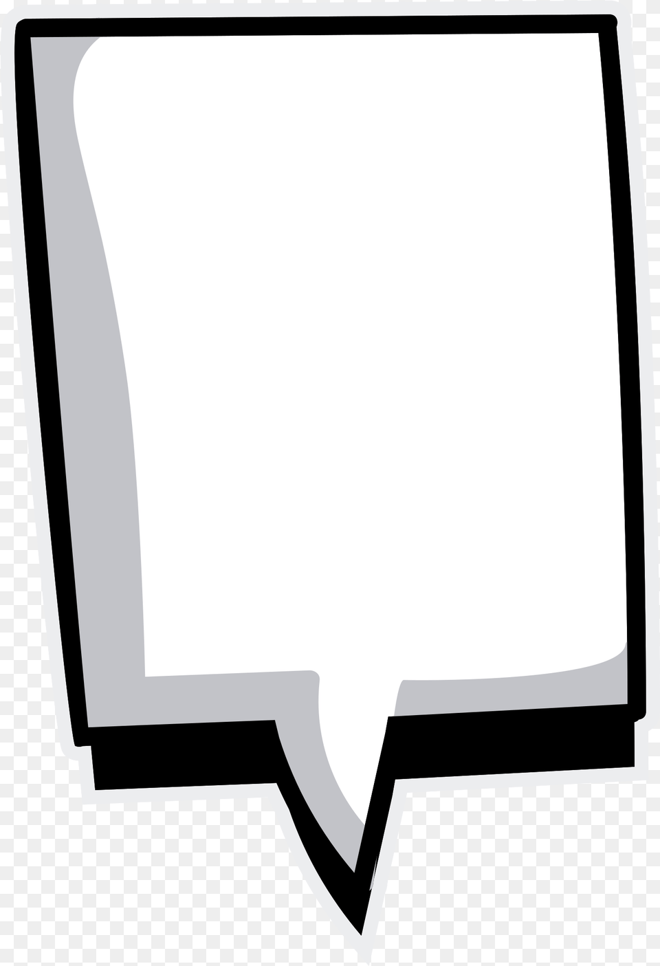Speech Bubble With Background Horizontal, Logo, Blackboard, Electronics, Screen Png Image