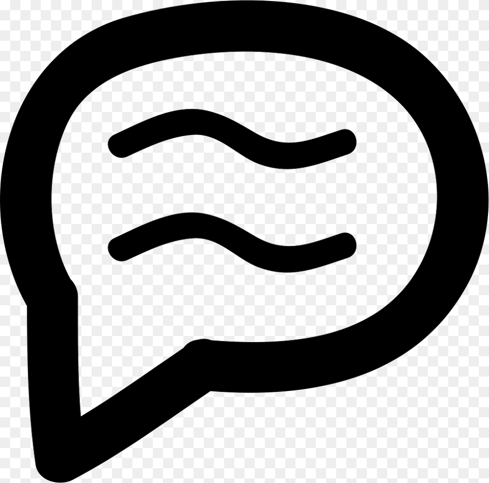 Speech Bubble With Text Doodle Comments Burbuja Texto Dibujo, Cap, Clothing, Hat, Baseball Cap Png Image