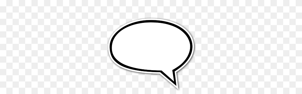 Speech Bubbles And Text Stickers, Sticker, Oval Png Image