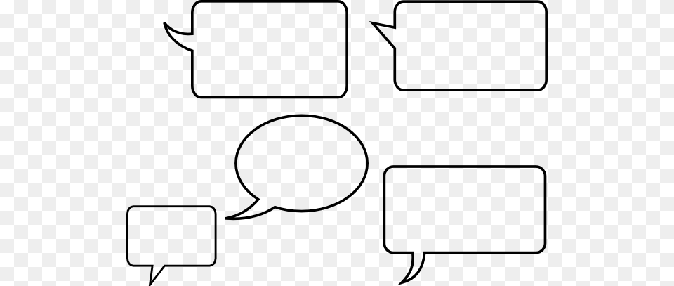 Speech Bubbles Clip Arts, Text, Device, Grass, Lawn Free Transparent Png