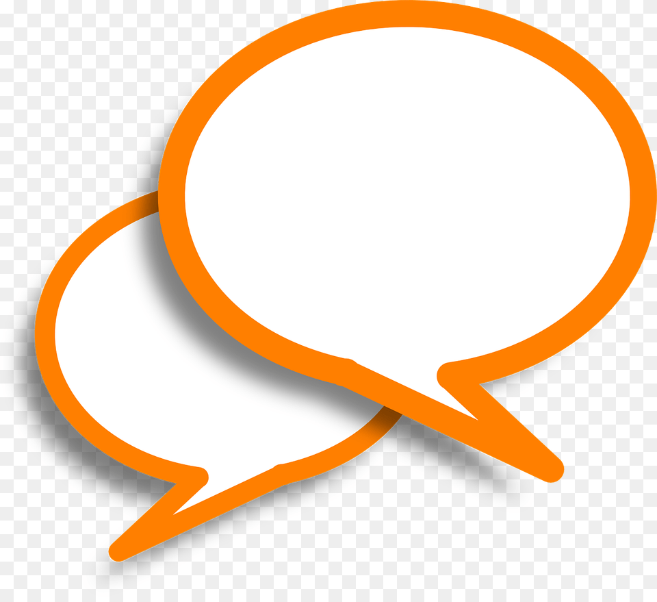 Speech Bubbles Comments Orange Vector Graphic On Pixabay Boost Morale In The Office Free Png Download