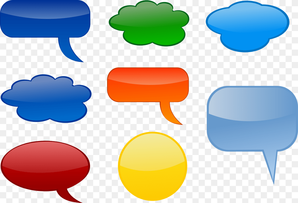 Speech Bubbles Icons, Balloon Free Png Download