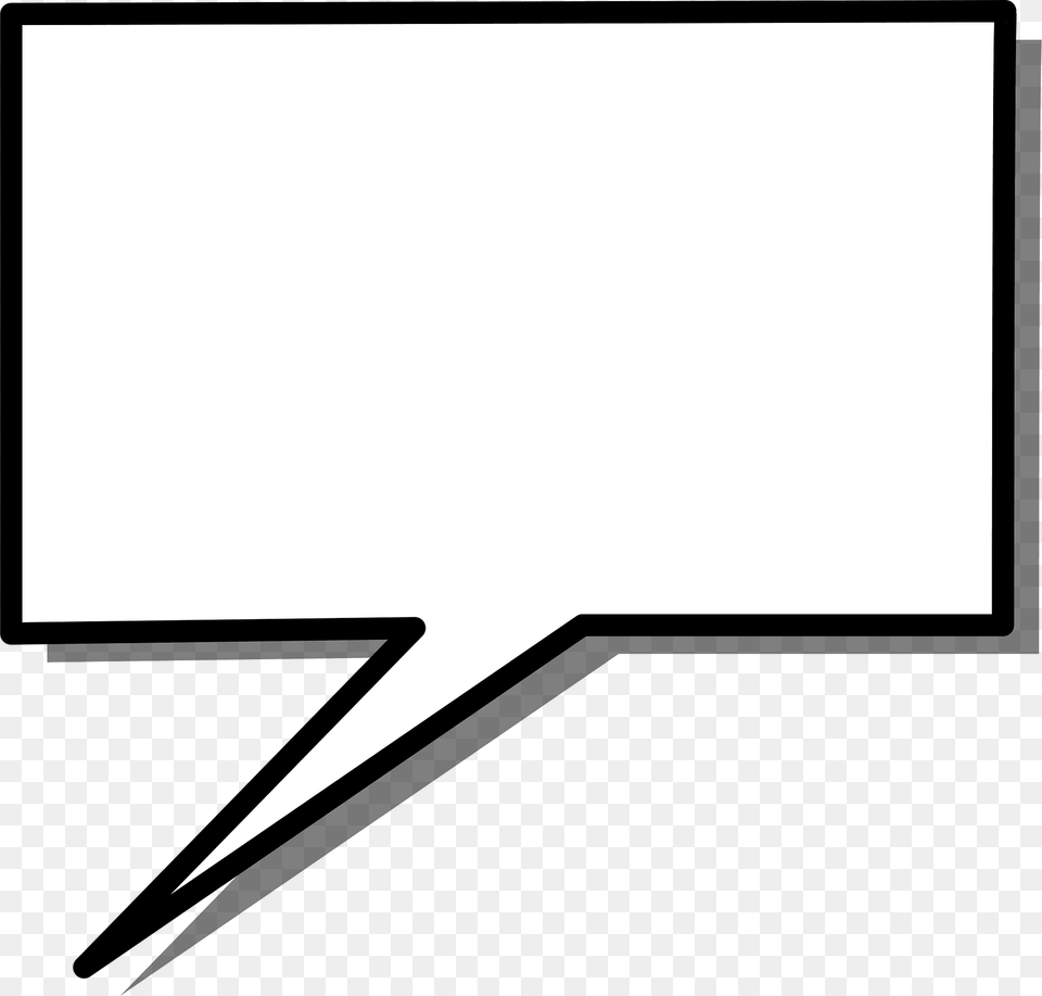 Speech Clipart, White Board Png