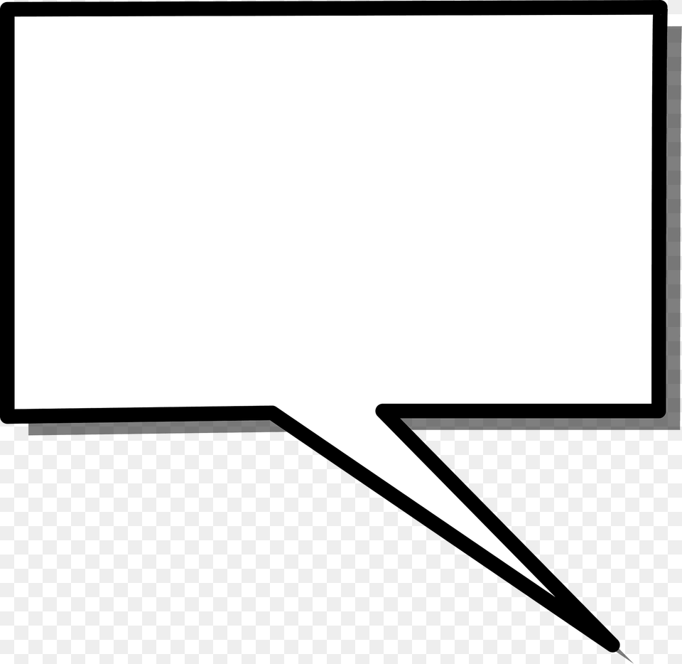 Speech Clipart, White Board Png Image