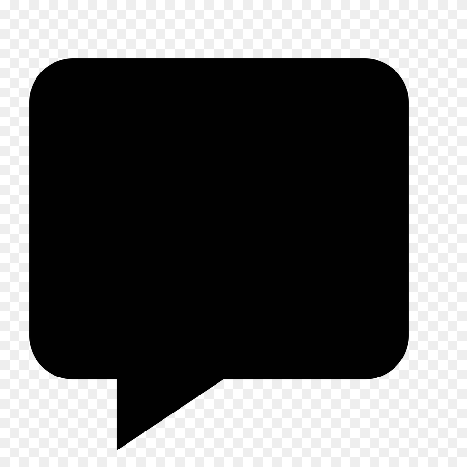 Speech Icon, Gray Free Png Download