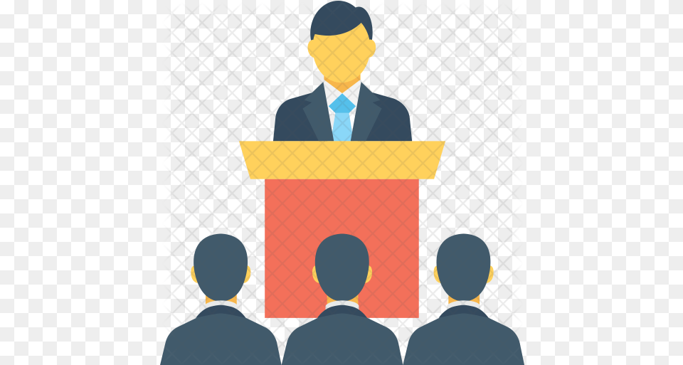 Speech Icon Public Speaking Icon, Crowd, People, Person, Adult Free Png Download