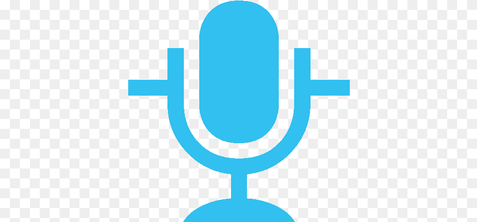 Speechaudio Icon Gaming Logos Mic Icon In Blue, Glass, Person Png