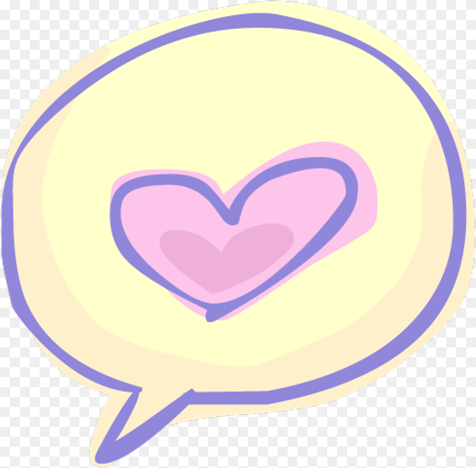 Speechbubble Speechbubbles Hearts Heart Love Cute Love Vintage Icono, Disk Png Image