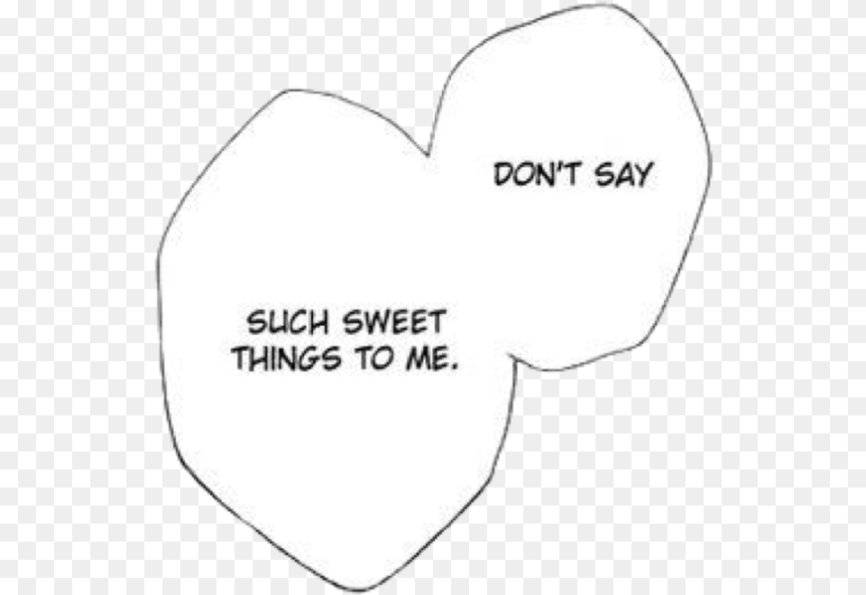 Speechbubble Text Anime Manga White Aesthetic White Anime Aesthetic Background, Heart Png
