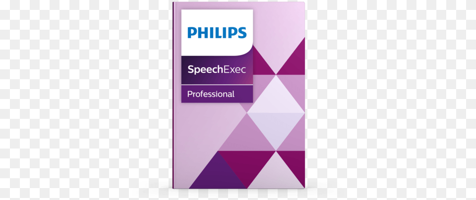 Speechexec Dictation And Speech Recognition Software Philips Lfh4400 Speechexec Pro Dictate Software, Advertisement, Poster, Purple, Text Free Transparent Png