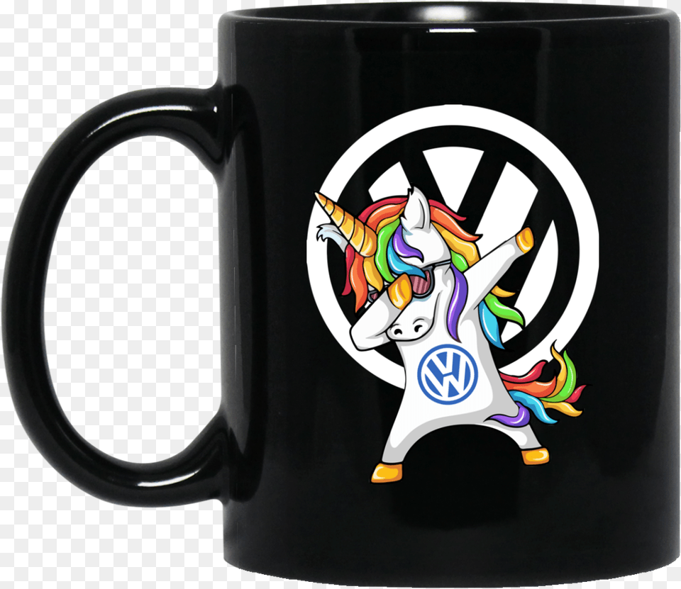 Speed Addict Vw Unicorn Dabbing Coffee Mugs Vw Unicorn T Shirt, Cup, Beverage, Coffee Cup Free Png Download