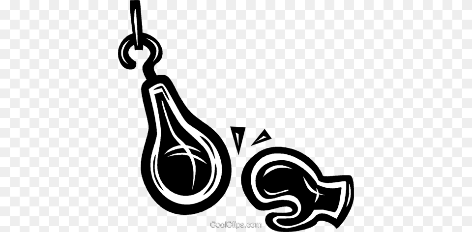 Speed Bag And Boxing Glove Royalty Free Vector Clip Art, Accessories, Jewelry, Earring, Light Png Image