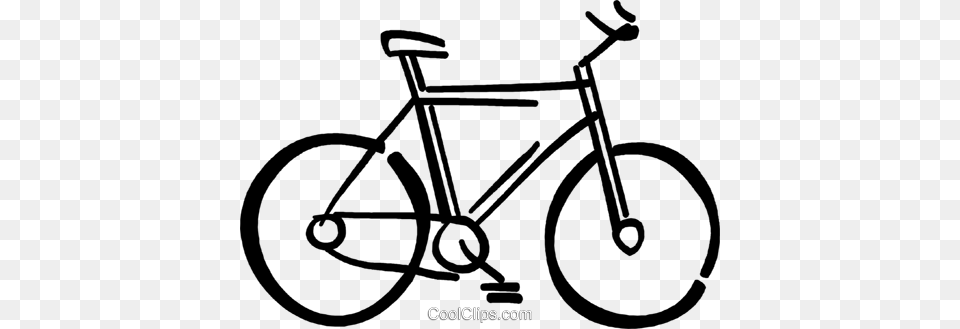 Speed Bicycle Royalty Vector Clip Art Illustration, Transportation, Vehicle Png Image
