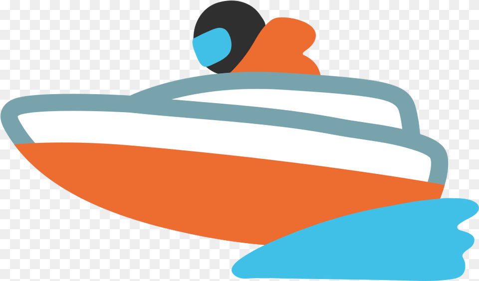 Speed Boat Emoji, Transportation, Vehicle, Yacht, Water Free Png Download