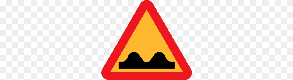 Speed Bump Sign Clip Art, Symbol, Road Sign, Dynamite, Weapon Free Png
