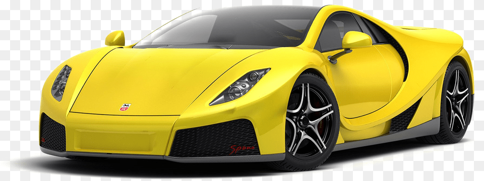 Speed Car Transparent Background Gta Spano Yellow, Alloy Wheel, Vehicle, Transportation, Tire Png