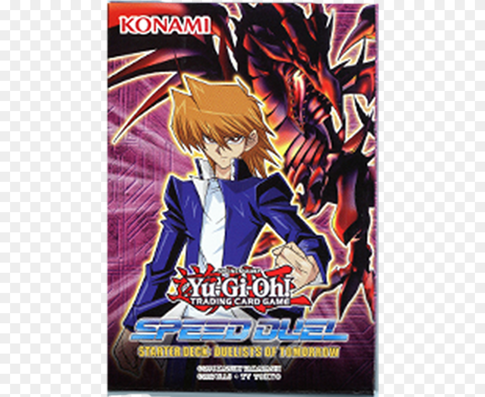Speed Duel Deck Joey, Book, Comics, Publication, Person Png