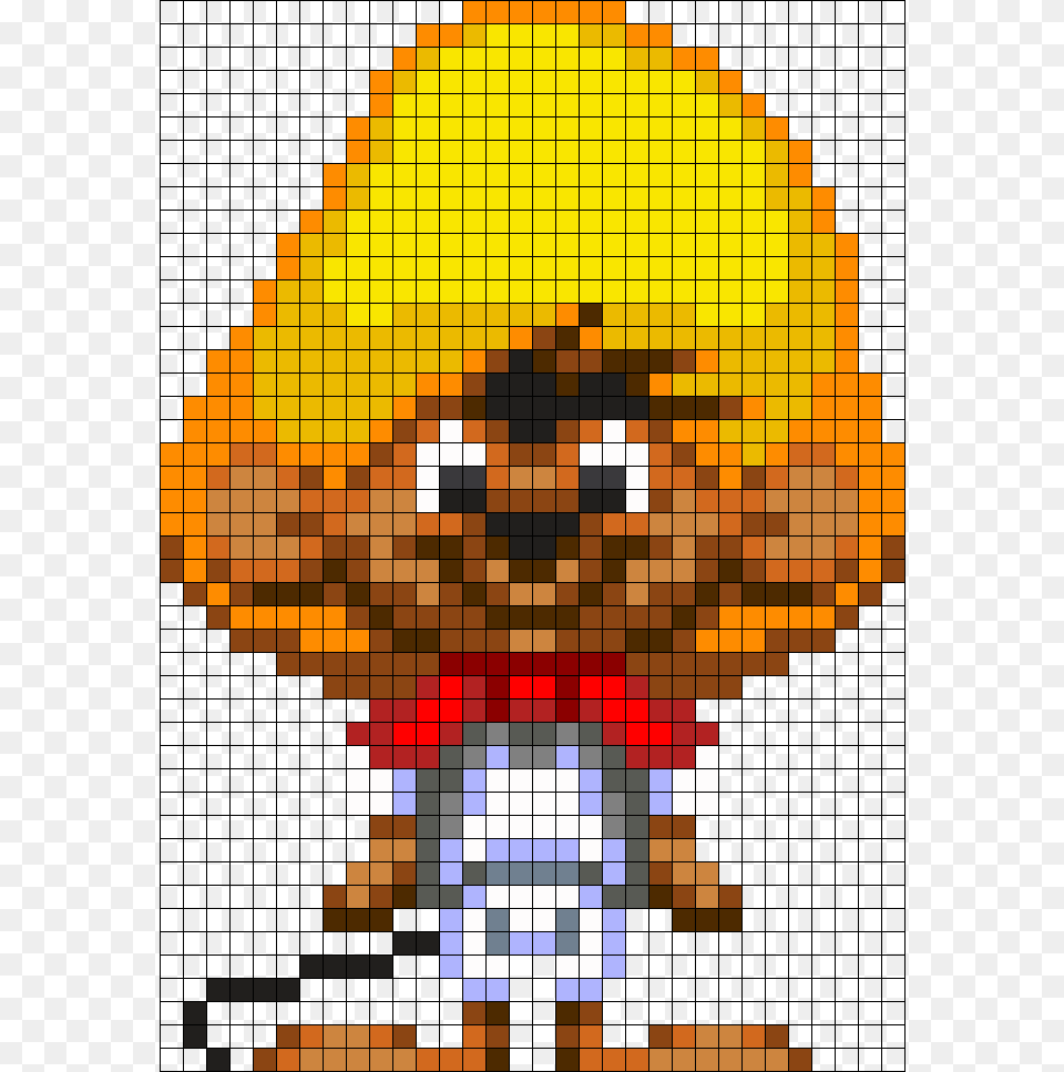 Speed Gonzales Perler Bead Pattern Bead Sprite Speedy Gonzales Perler Beads, Art, Tile, Mosaic, Dynamite Png