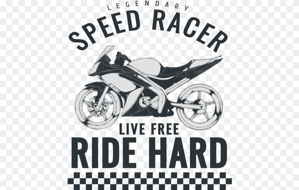 Speed Racer, Machine, Spoke, Motorcycle, Transportation Png Image