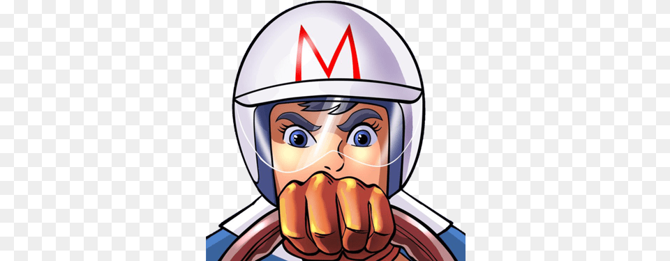 Speed Racer Anime Japanese Image Speed Racer, Helmet, Clothing, Hardhat, Baby Free Png Download