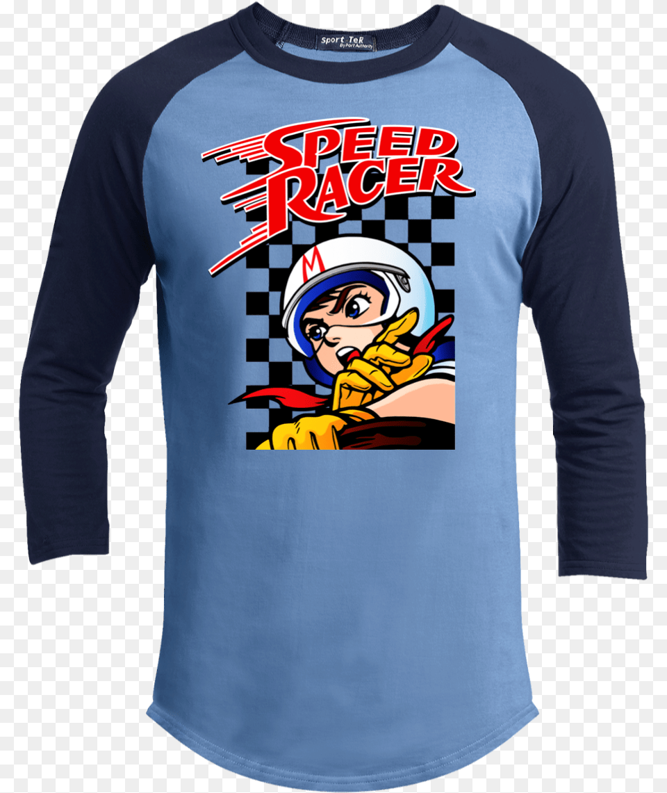 Speed Racer Meteoro Racing Speed Go Anime Japanese Dorasu Slotter Up Core 10 Mach Gogogo2 Japan Import, Clothing, Long Sleeve, Shirt, Sleeve Png