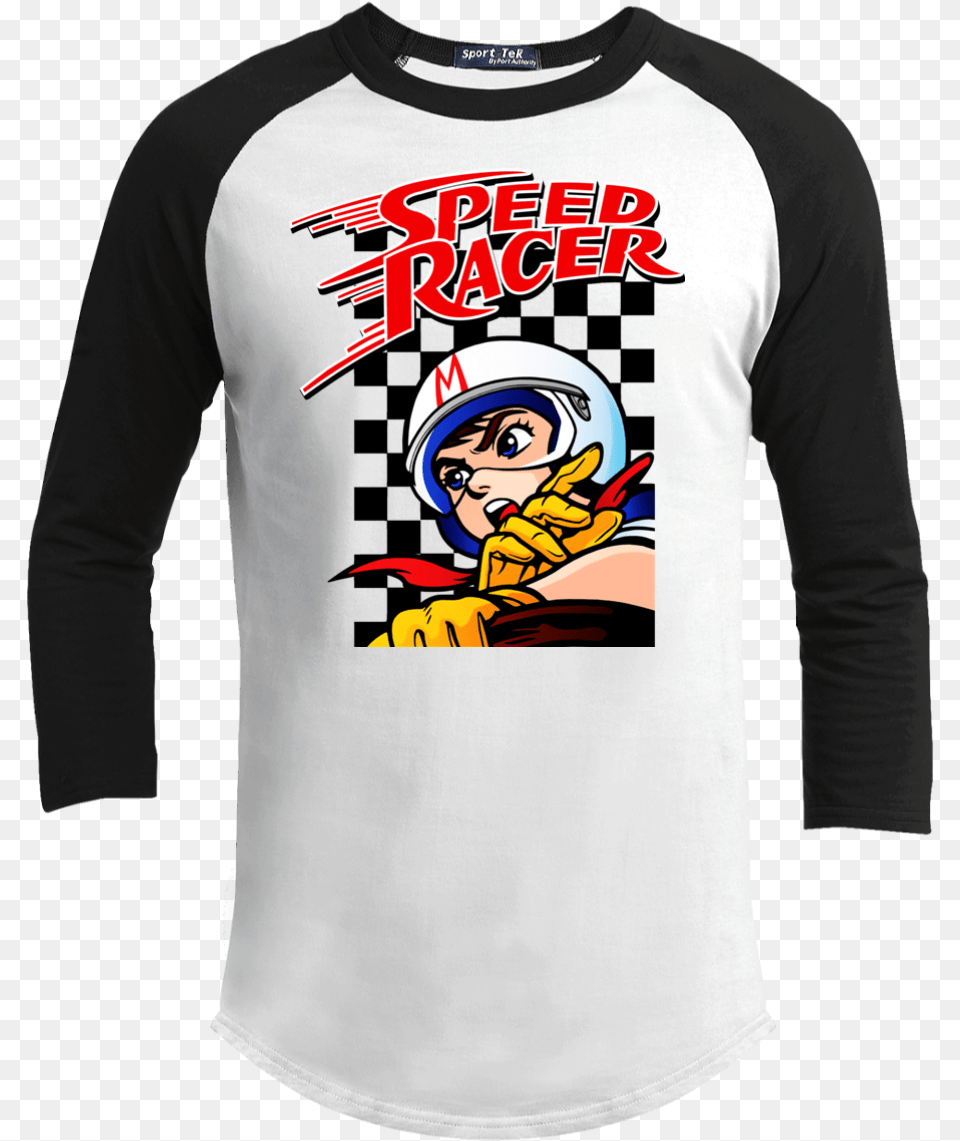 Speed Racer Meteoro Racing Speed Go Anime Japanese Speed Racer Shirt, T-shirt, Clothing, Sleeve, Long Sleeve Png Image