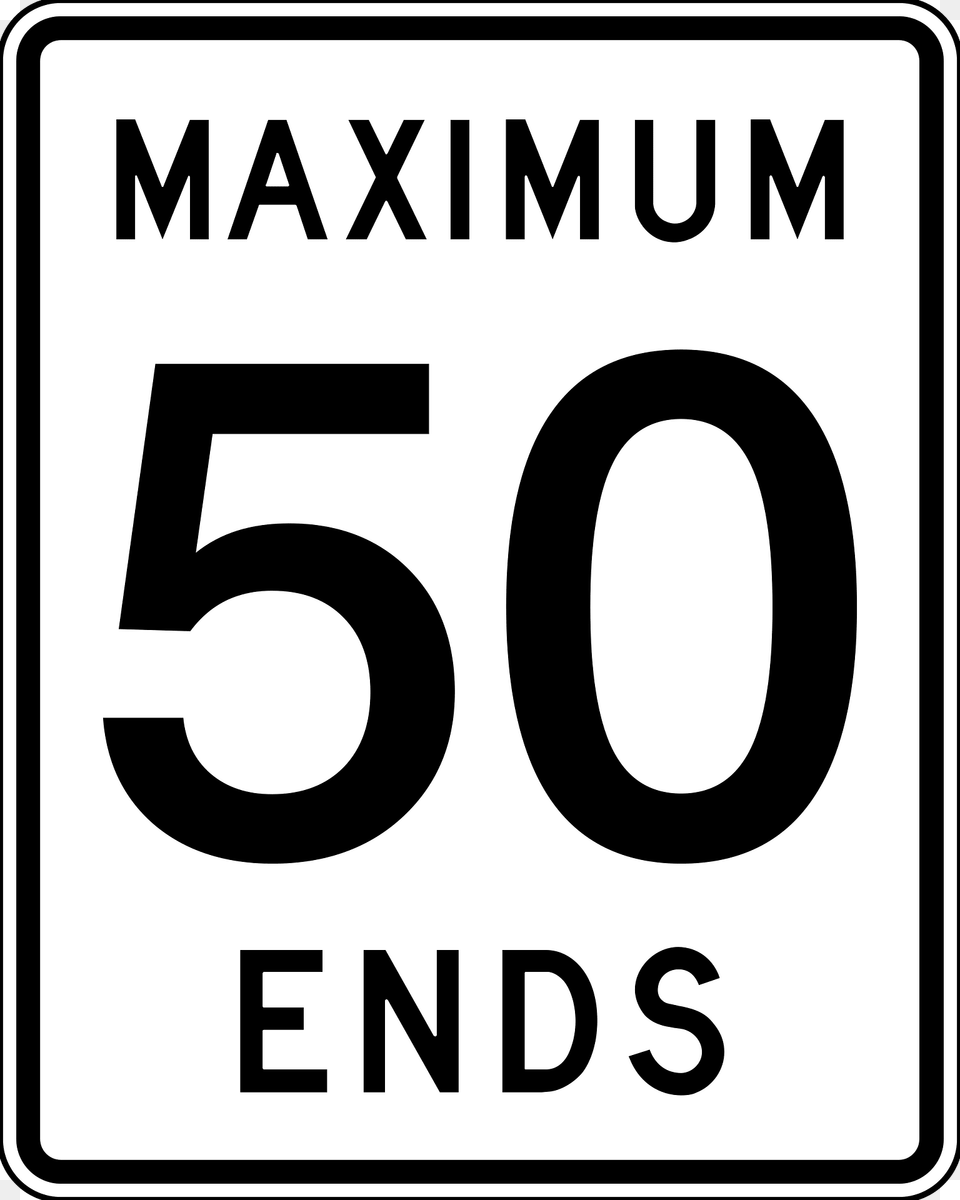 Speed Restriction Ends Sign In British Columbia Clipart, Symbol, Road Sign, Text Png