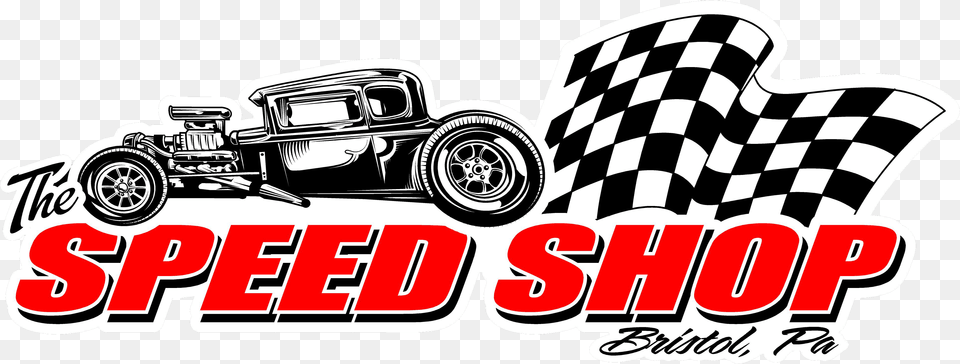 Speed Shop Logo Design, Car, Machine, Transportation, Vehicle Png Image