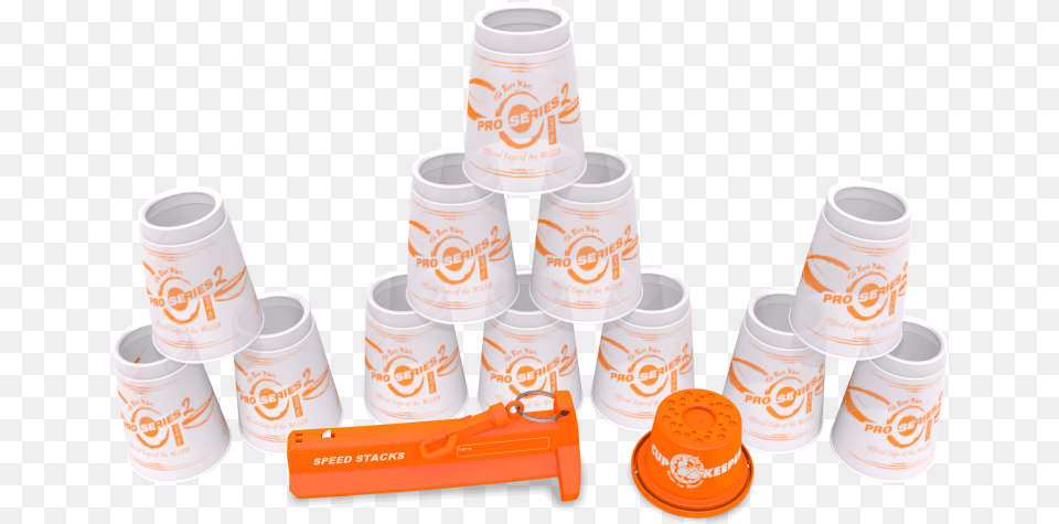 Speed Stacking Cups Pro Series, Cup, Plastic, Food, Ketchup Free Png