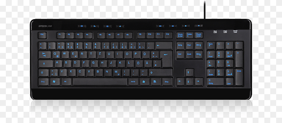 Speedlink Darksky Led Keyboard, Computer, Computer Hardware, Computer Keyboard, Electronics Free Png