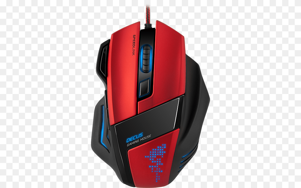 Speedlink Decus Gaming Mouse Black And Red, Computer Hardware, Electronics, Hardware, Car Free Png