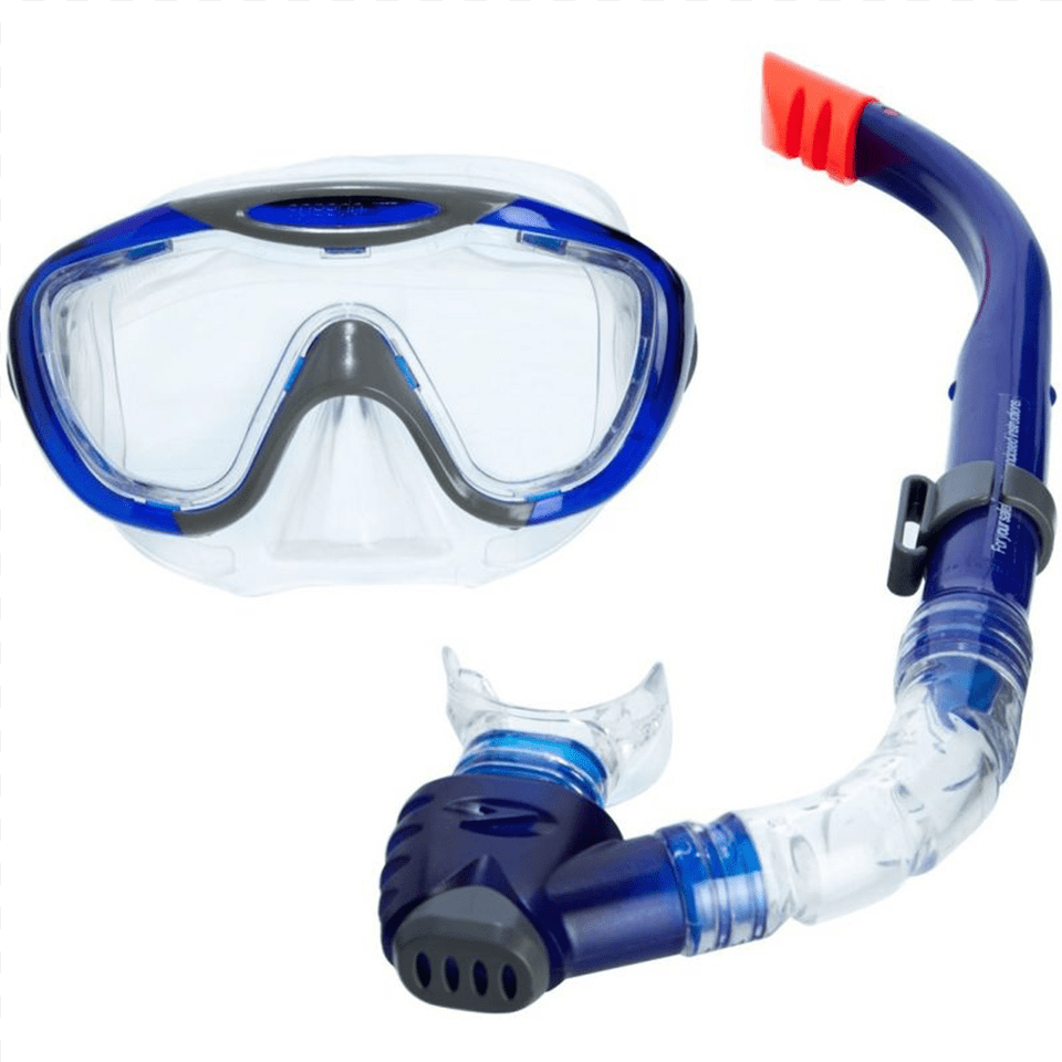Speedo 8 Glide Mask Amp Snorkel Set Greyblue Diving Mask, Accessories, Goggles, Water, Nature Free Transparent Png