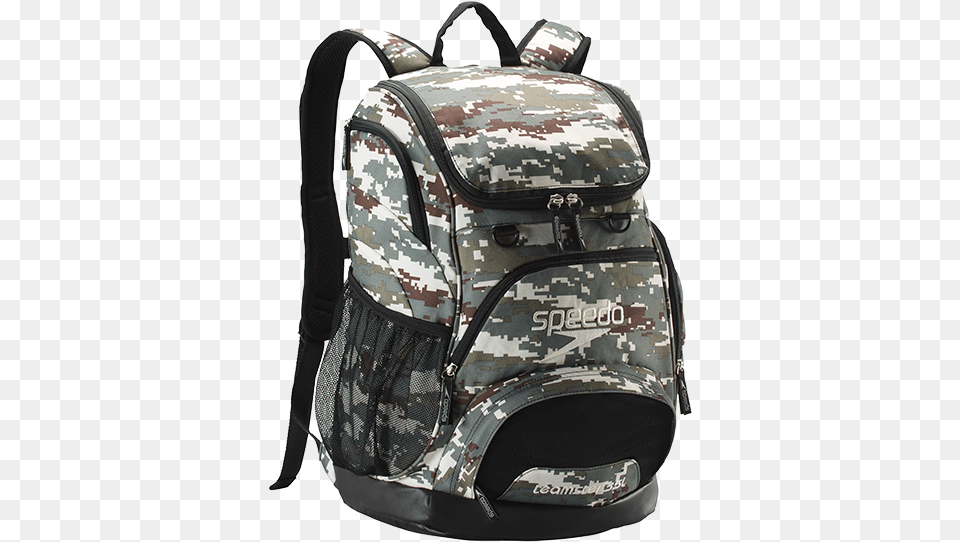 Speedo Teamster 35l Camo Backpack, Bag Free Transparent Png