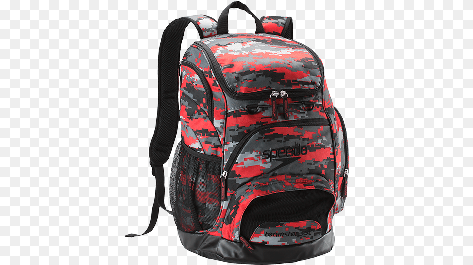 Speedo Teamster Backpack 35l Red Alert, Bag Free Png Download
