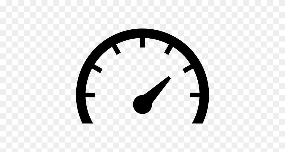 Speedometer Icon With And Vector Format For Unlimited, Gray Png Image