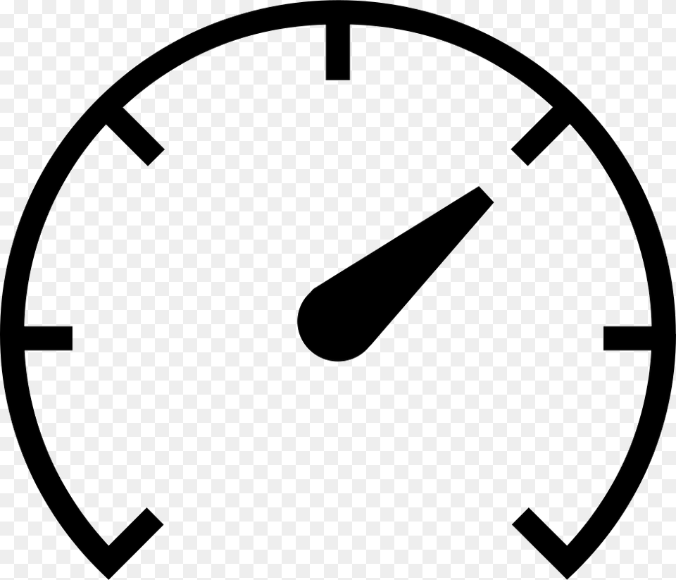 Speedometer Outline Icon, Analog Clock, Clock, Device, Grass Png