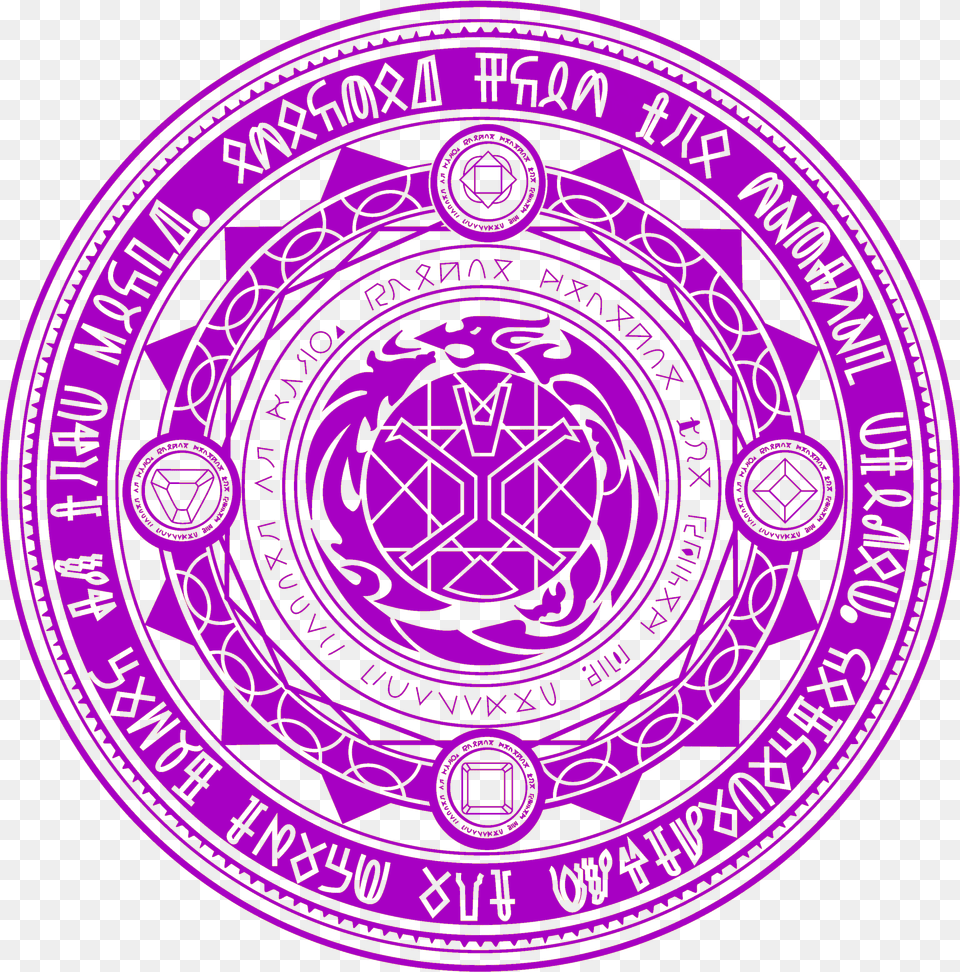 Spell Circle Magick Witchcraft Doctor Strange Magic Circle, Purple, Accessories, Logo Free Png Download