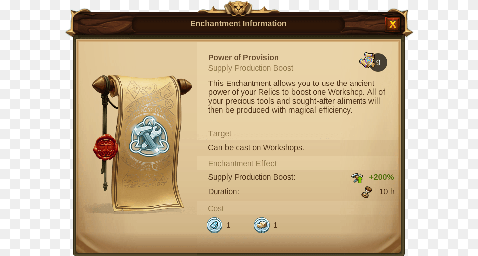 Spellfull Power Of Provision Enchantment, File, Text Png Image