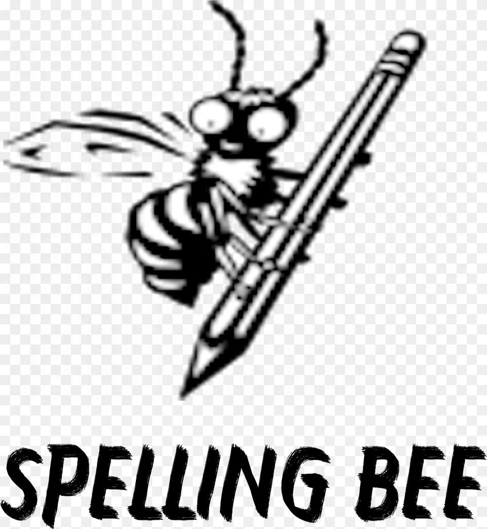 Spelling Bee Spelling Test Year, Stencil Free Png