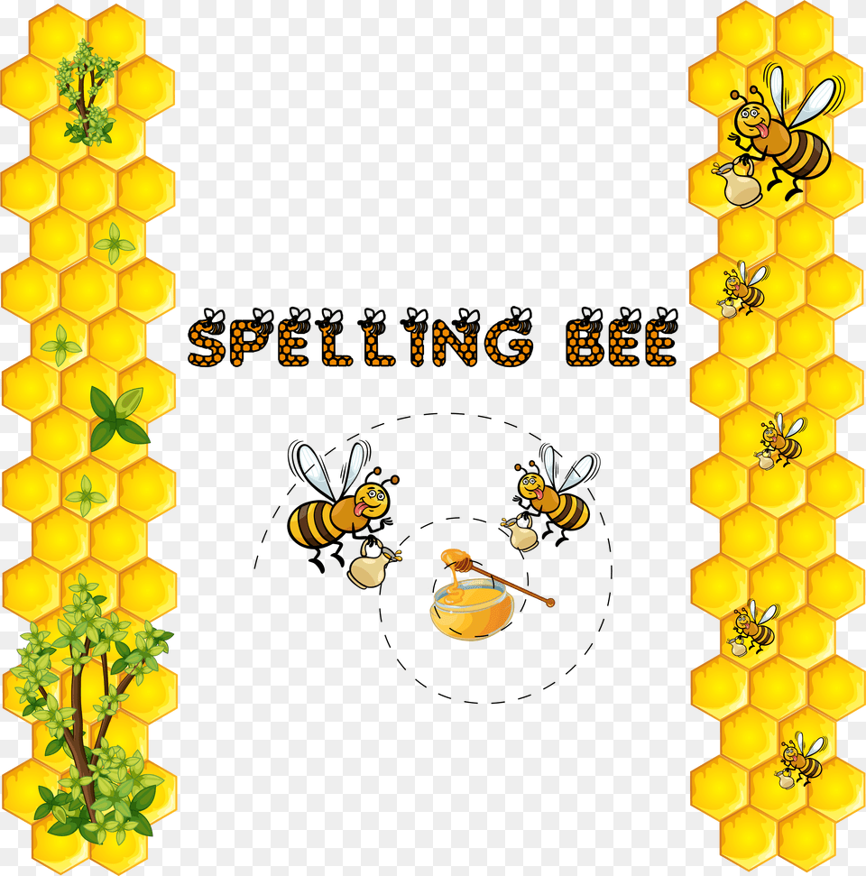 Spelling Bee Spellquiz, Animal, Invertebrate, Insect, Wasp Png
