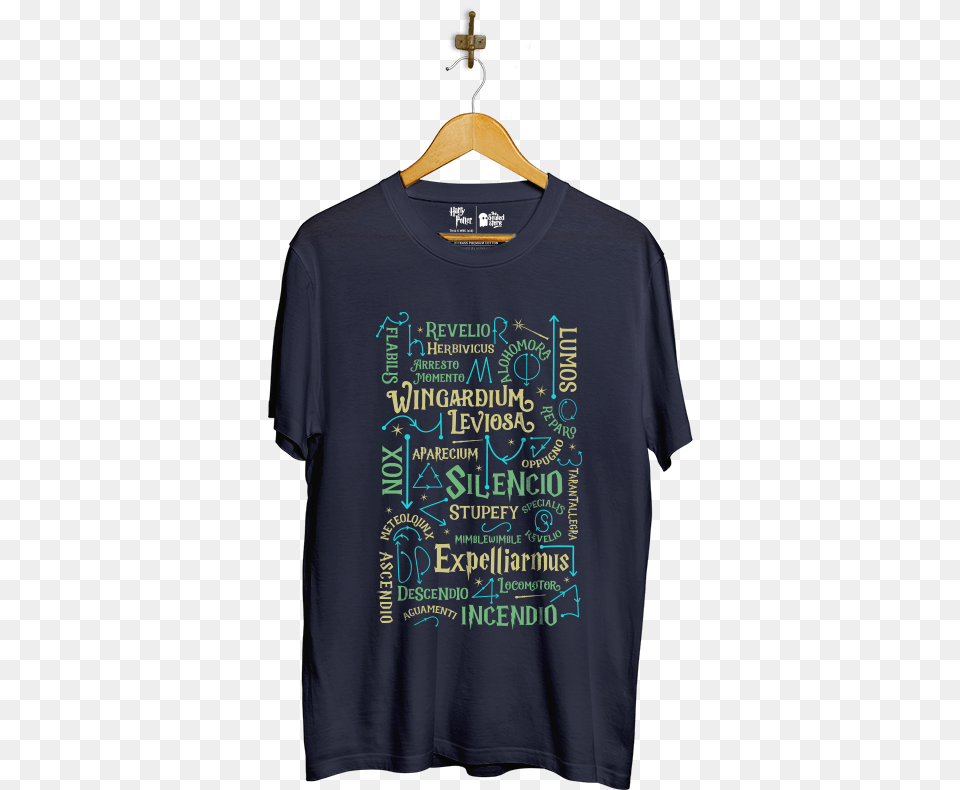 Spells T Shirt Clothes Hanger, Clothing, T-shirt, Adult, Male Png Image