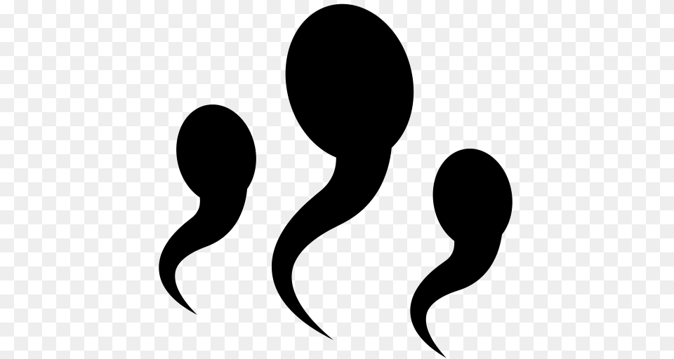 Sperm Icon With And Vector Format For Unlimited Download, Gray Free Png