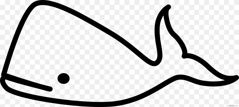Sperm Whale Clipart Black And White, Gray Free Png Download
