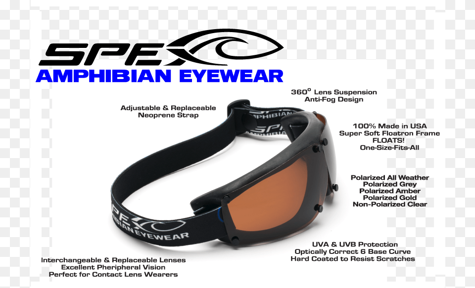 Spex Amphibian Eyewear Strap, Accessories, Goggles Free Transparent Png