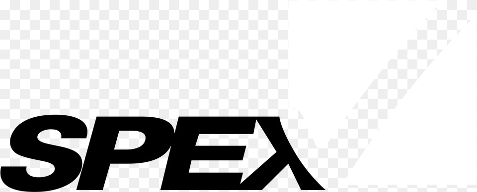 Spex Logo Black And White Spdl, Silhouette Png