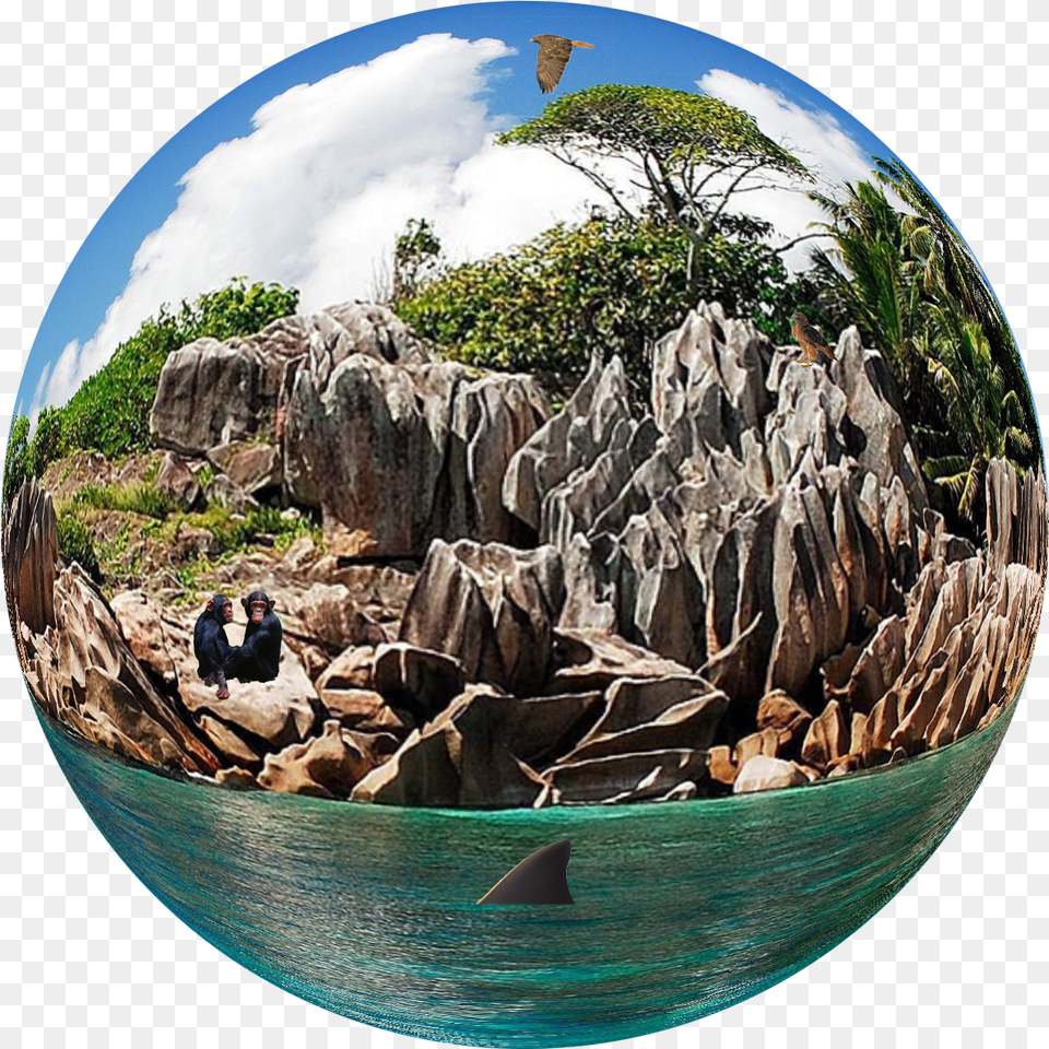 Sphere, Fisheye, Person, Photography, Rock Png
